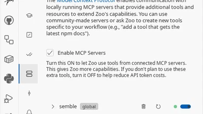 Connecting Semble Code Search Library as an MCP to Zoo Code featured image